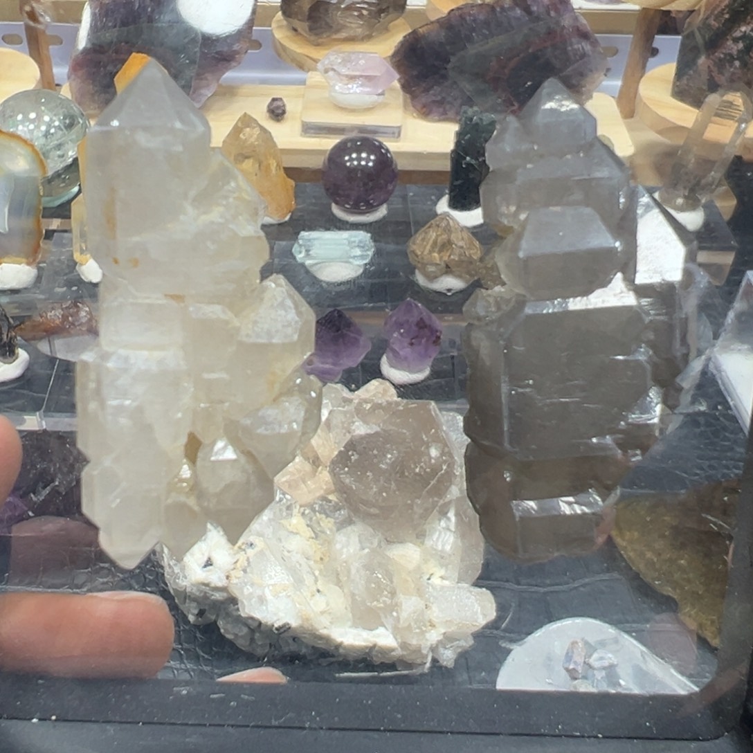 水晶未镶嵌珠宝半成品