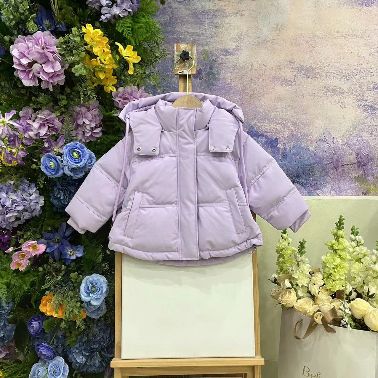 900S紫色羽绒服3950