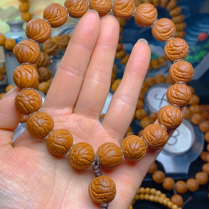 桃核手串1555555555555