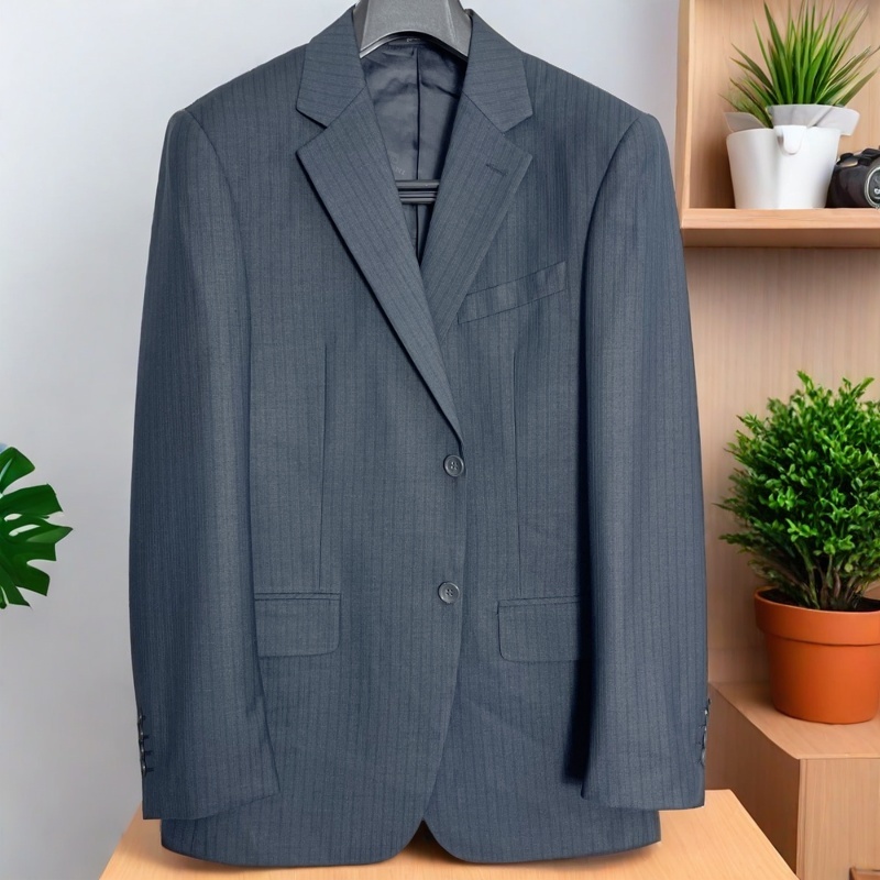 顶奢意大利高奢品牌布里家高端羊毛西装男士商务正装西服1435-28