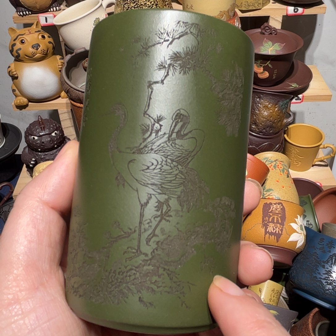 紫砂茶杯宜兴紫砂主人杯