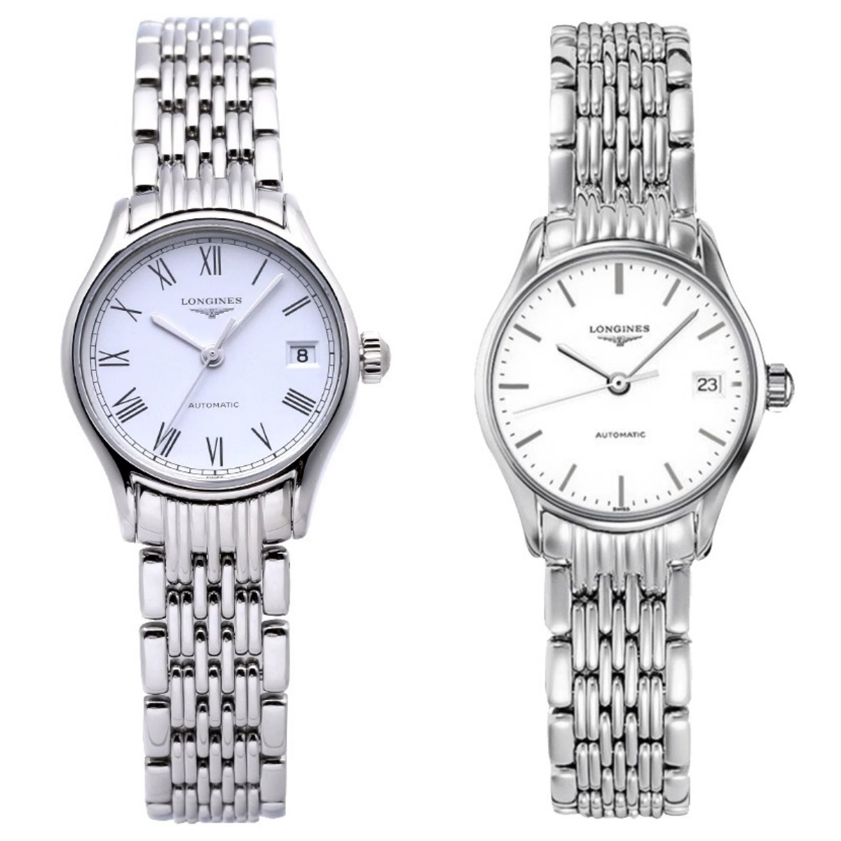 99新 Longines/浪琴 律雅360/机械/时尚简约/表径25mm/女士腕表