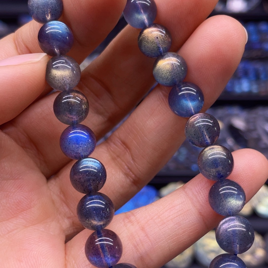 未镶嵌手串长石8.4左右