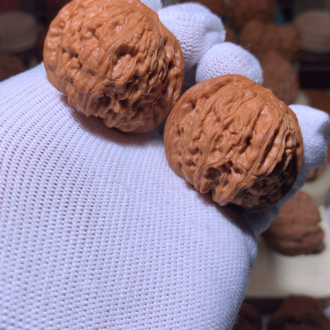 文玩核桃把件全品山地磨