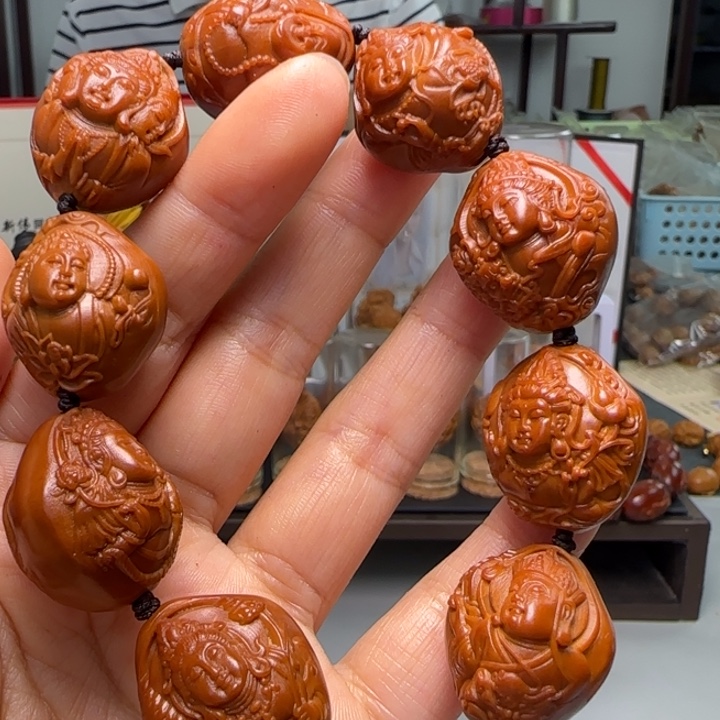 橄榄核吊坠橄榄核
