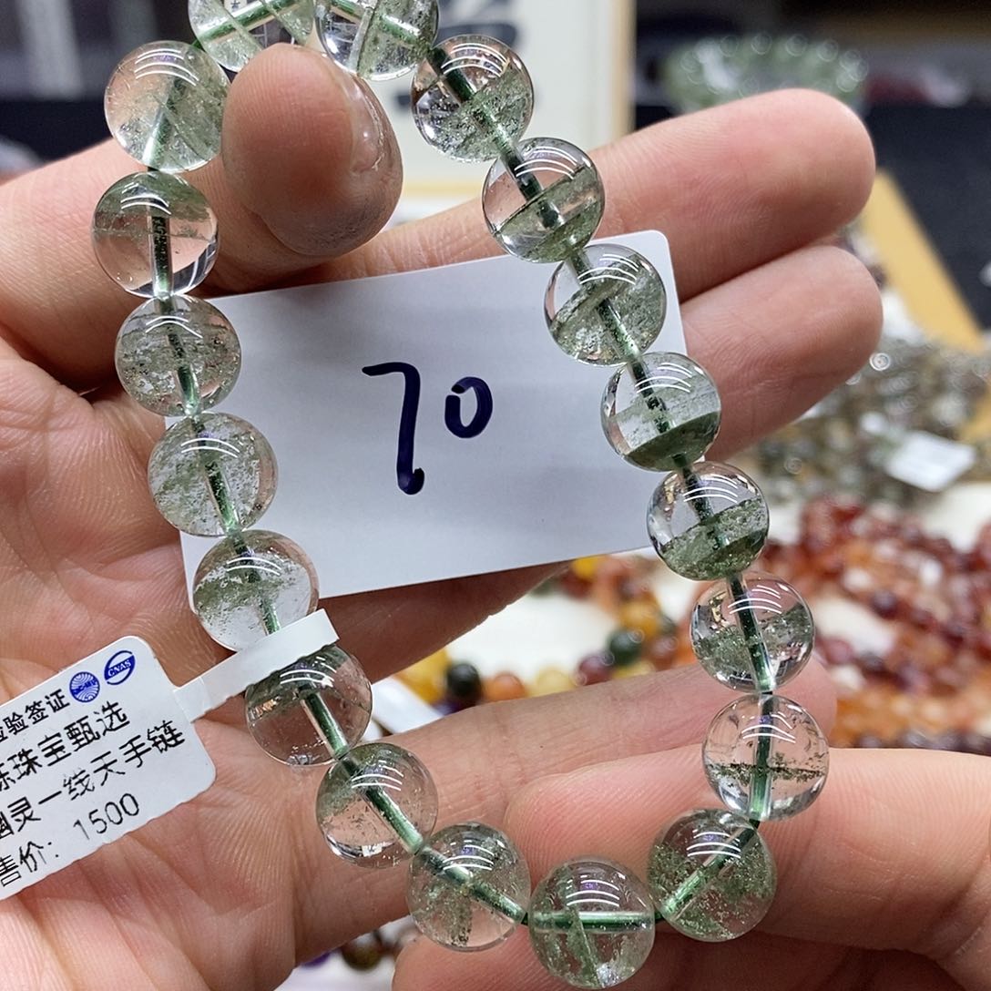 水晶手链未镶嵌天然