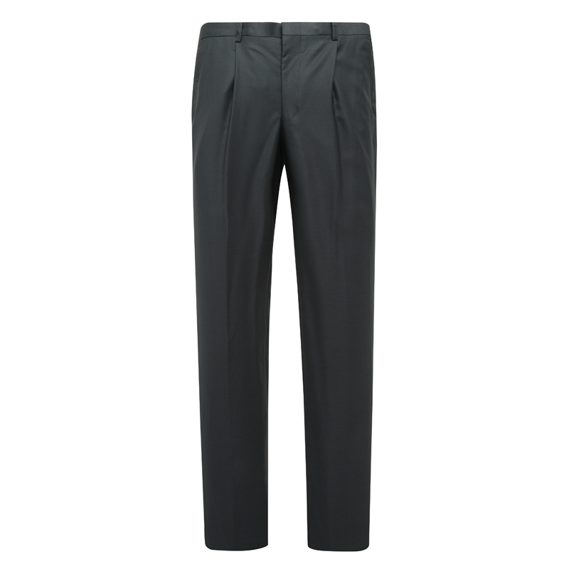 MY442美春秋男式西裤中腰直筒商务休闲长裤 深蓝色1200106