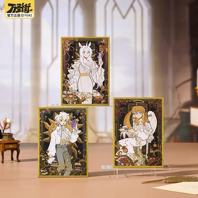 非人哉【万圣街万圣秘境】色纸盲盒流沙金动漫周边收藏签绘板