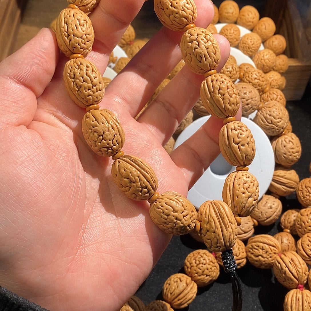 桃核手串东北钱袋子桃核手串
