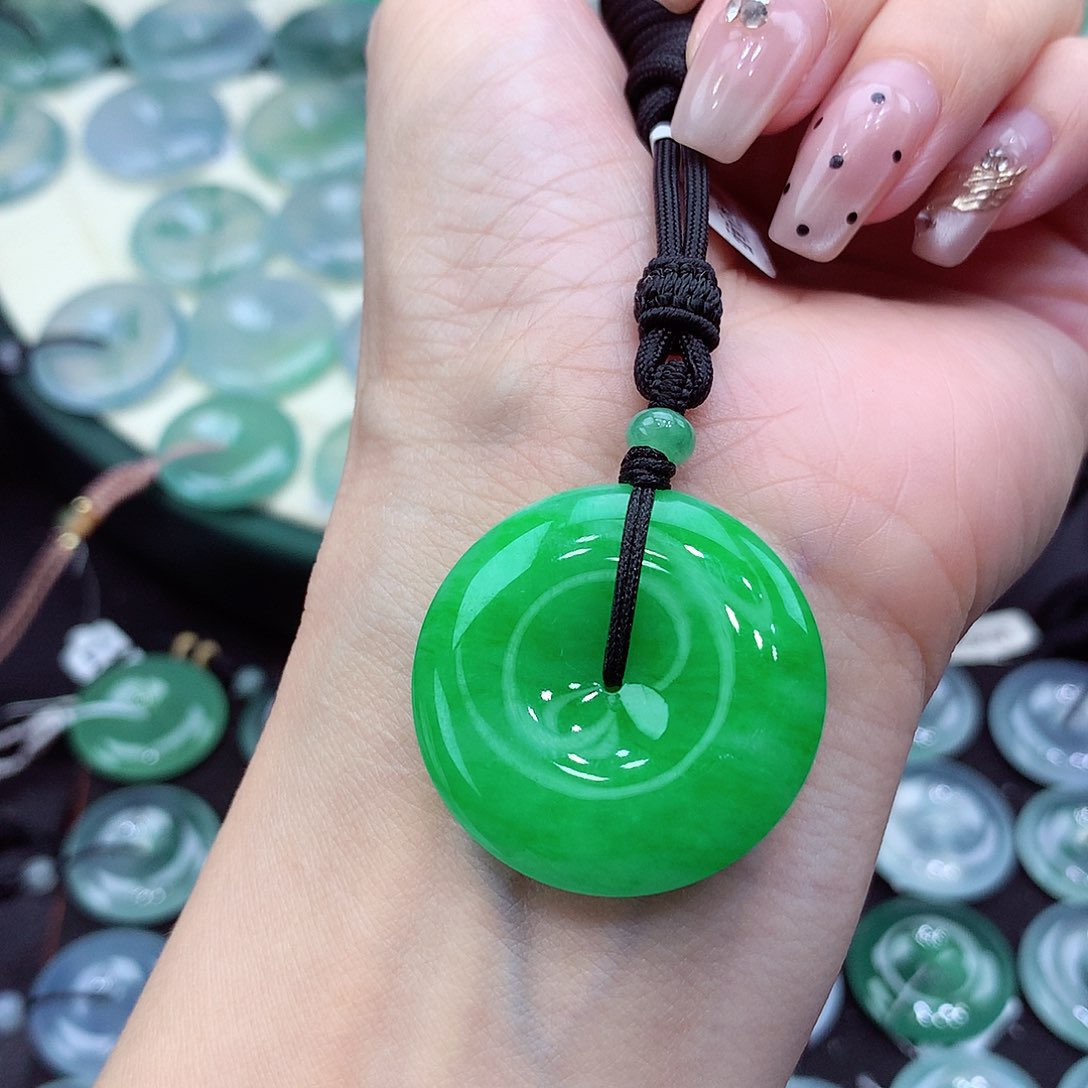 颈饰未镶嵌翡翠编号23尺寸30.4/5.8