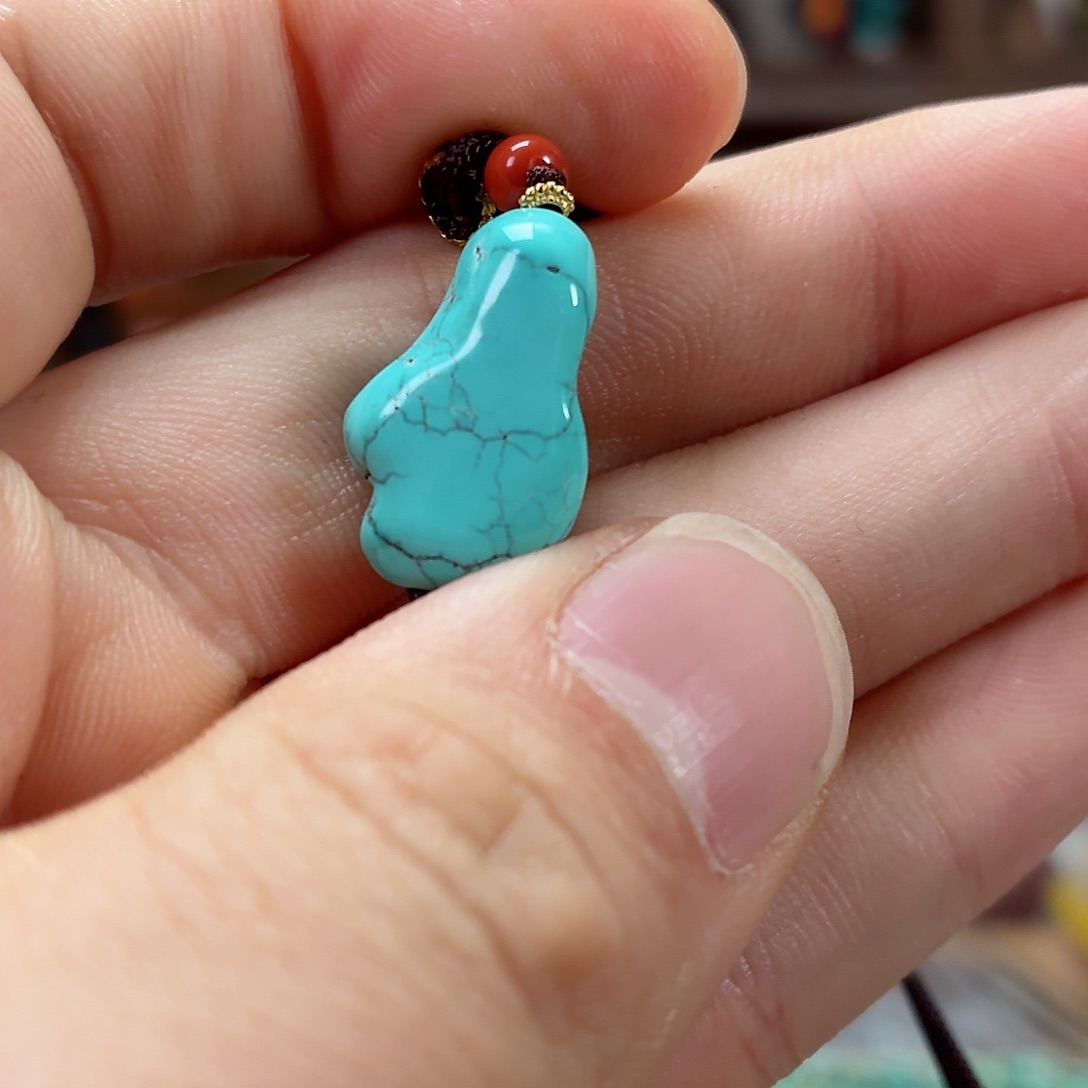 未镶嵌绿松石珠宝奇石