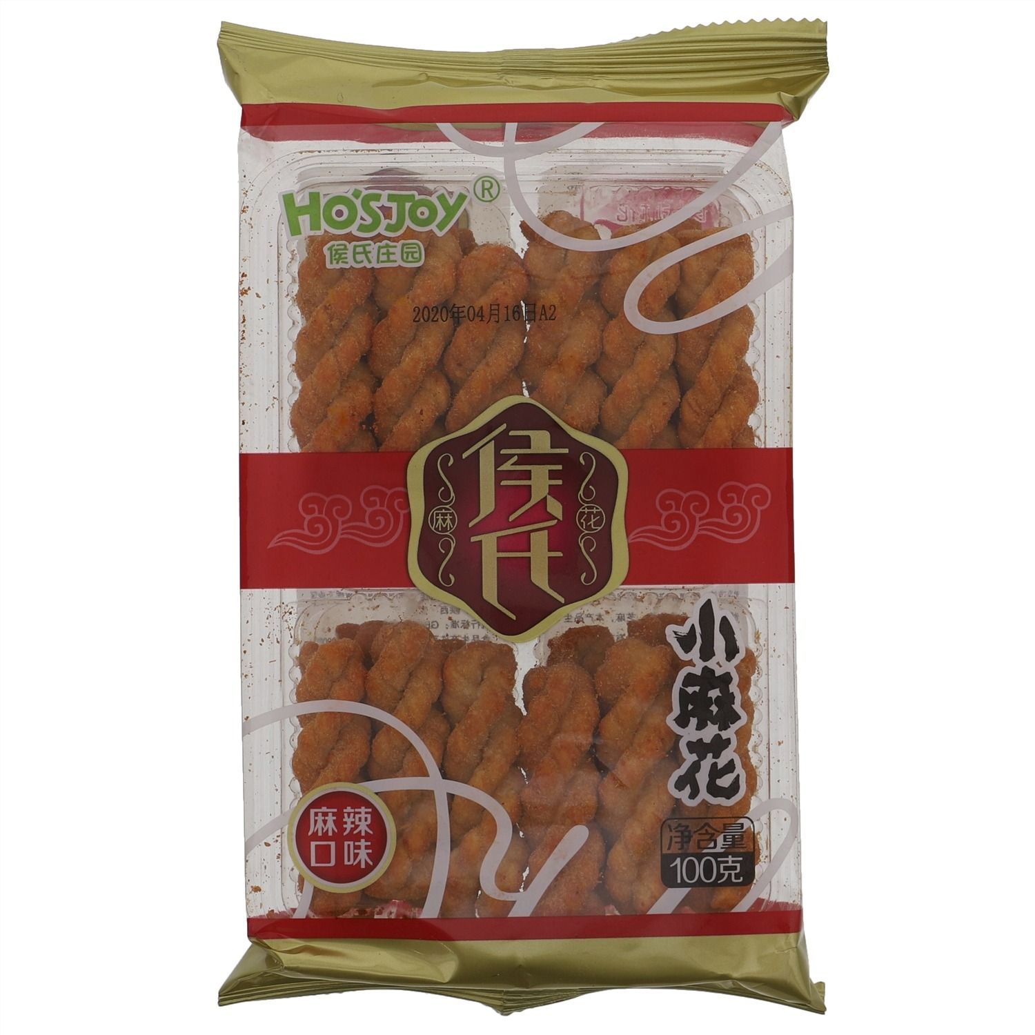 侯氏 小麻花 100g/袋