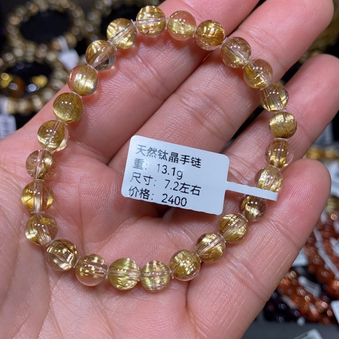 水晶手链未镶嵌幸***女周