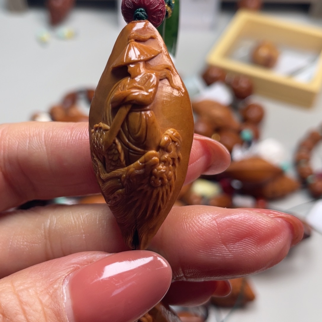 橄榄核手串/手链侠客行单子橄榄核雕工艺