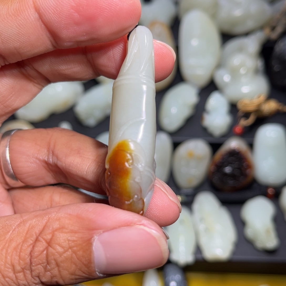 和田玉颈饰未镶嵌2****5