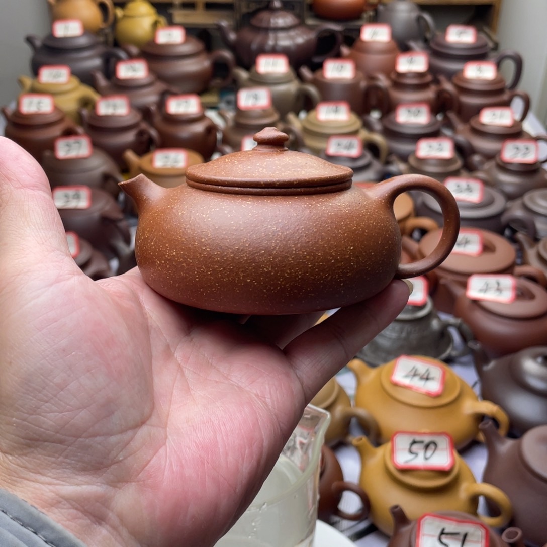 茶壶紫砂宜兴紫砂半手工
