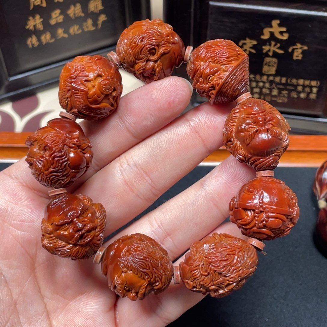 吊坠橄榄核LCH回血钟馗头2.5