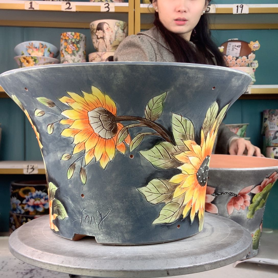 罐惠****锅景德镇手工瑕疵672