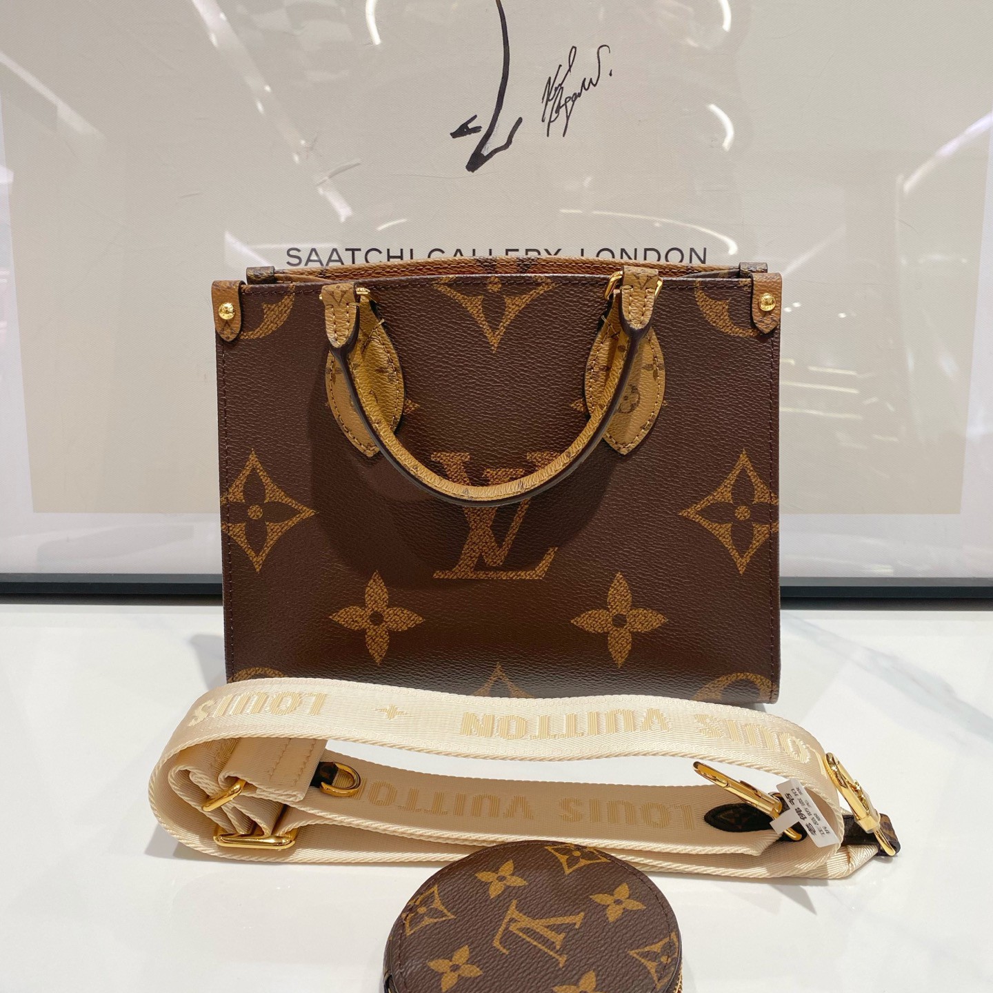 未使用 LouisVuitton/路易威登 lv 新款onthego小号 14151