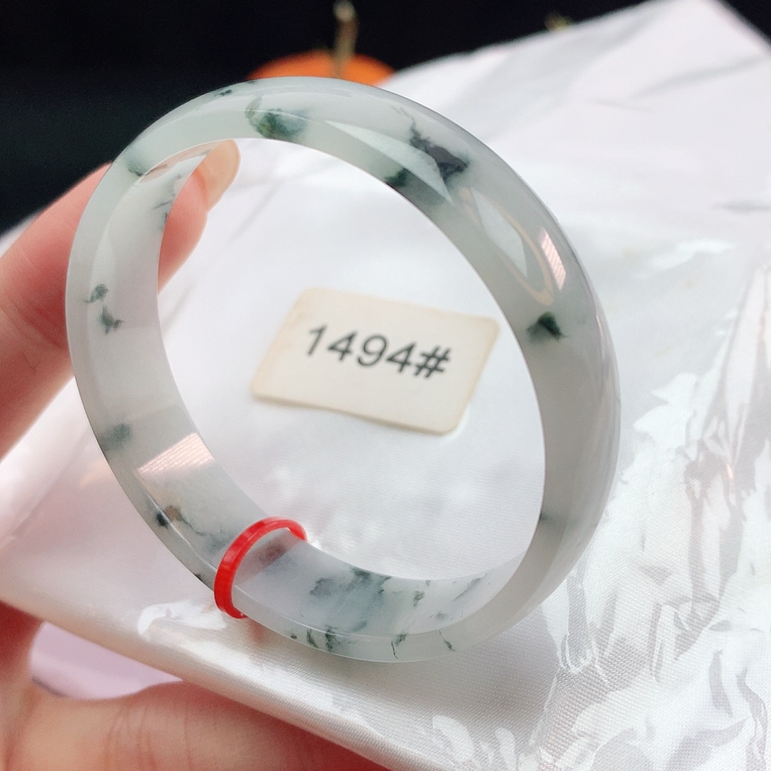 翡翠手镯未镶嵌52圈口881494