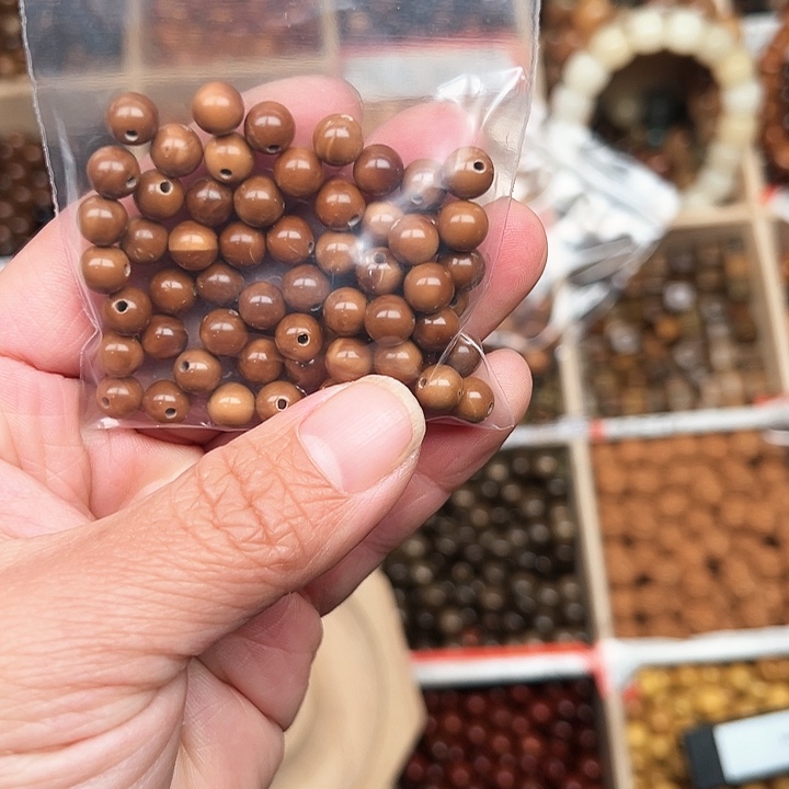 非洲紫檀（红花梨）吊坠未镶嵌小*怪