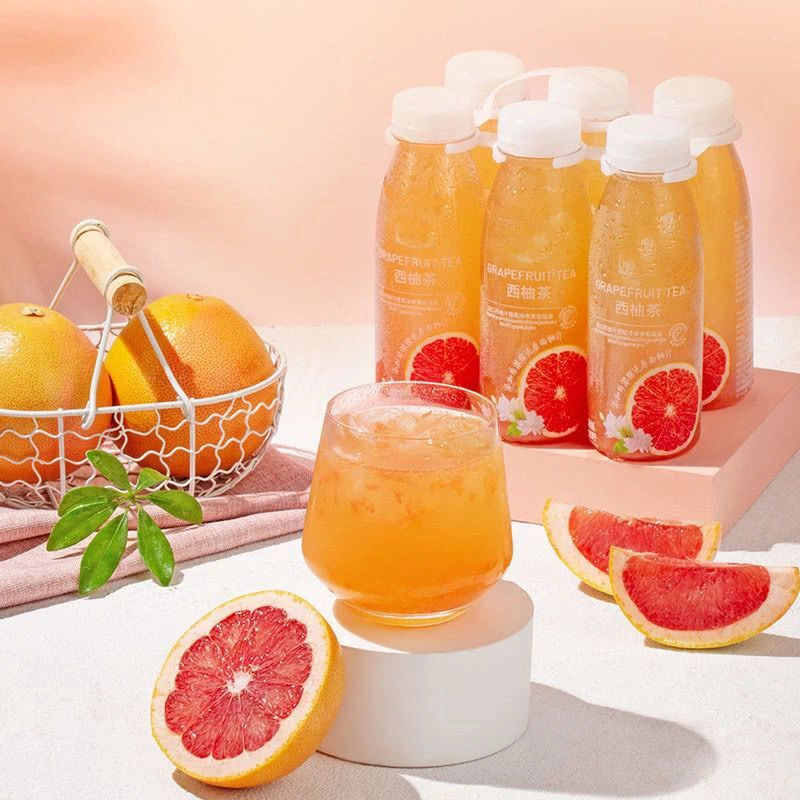 Member'sMark西柚茶饮料300ml*6夏日必备饮品【顺丰中通】