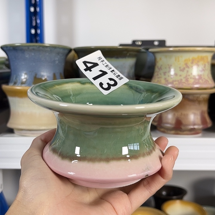 景德镇陶瓷盆 满30包邮 口10