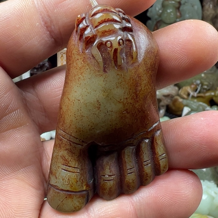 和田玉挂件未镶嵌