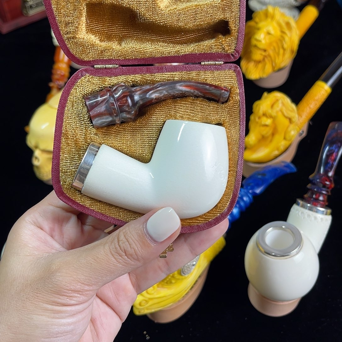 海泡石烟斗撞球空腔