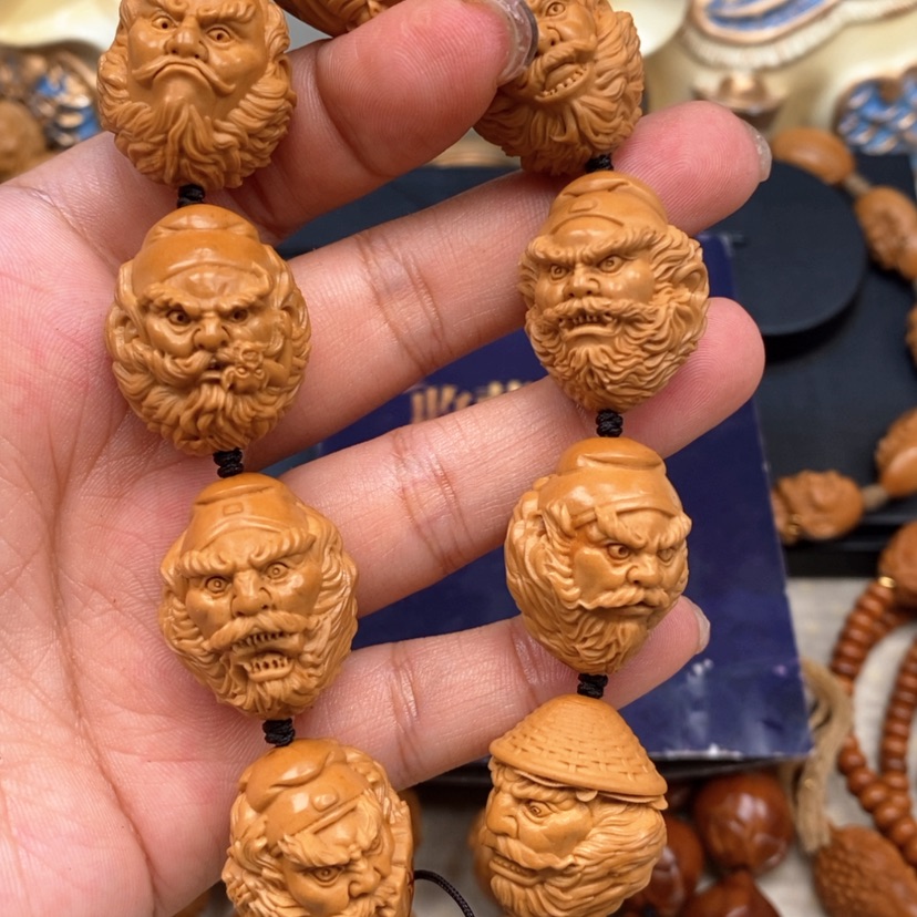 【闪购商品】橄榄核吊坠橄榄手工雕刻工艺