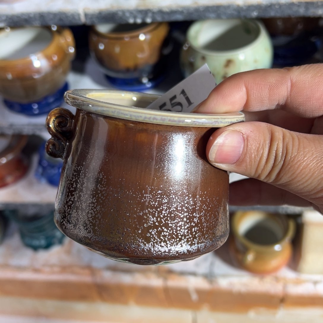 红陶景德镇手工花盆