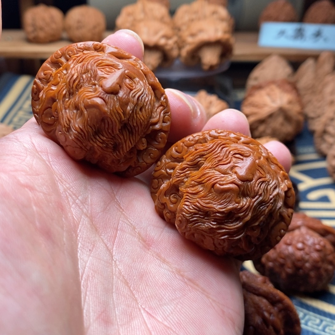 *****吊坠文玩核桃达摩悟禅