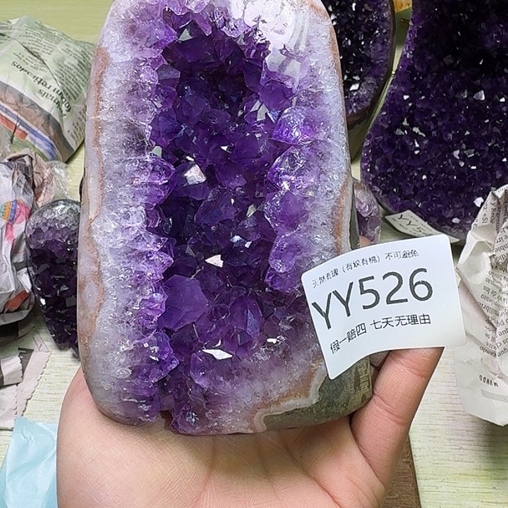 水晶天然水晶居家办公摆件未镶嵌