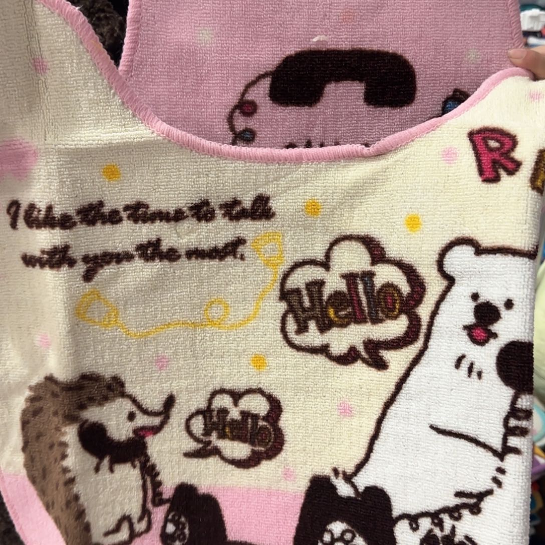 好看的可爱的马桶2件套微瑕疵