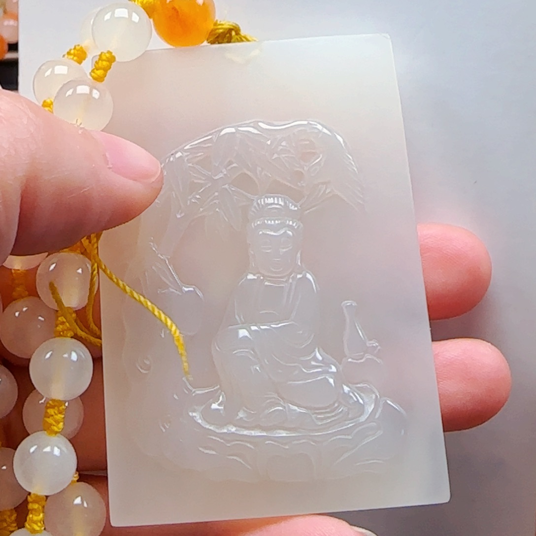 石英质玉（黄龙玉）1未镶嵌