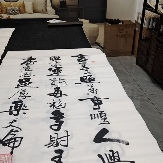 翰墨杜胜轩老师作品一副