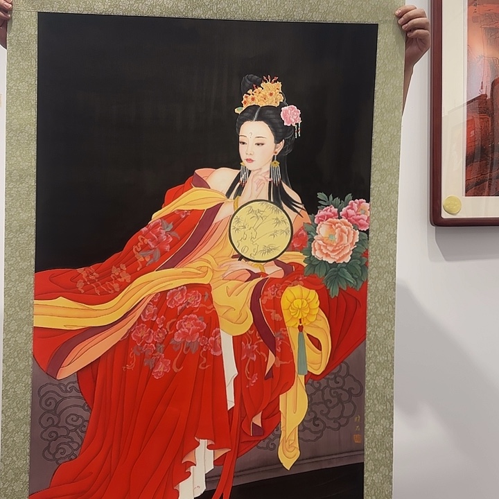 丁***元国画我们的生活方式是什么意思