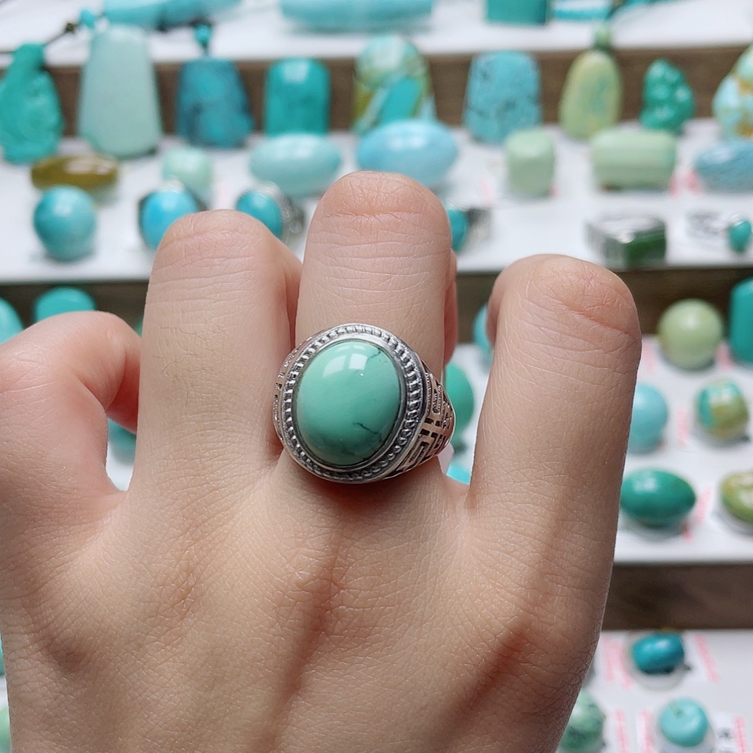 未镶嵌绿松石挂件