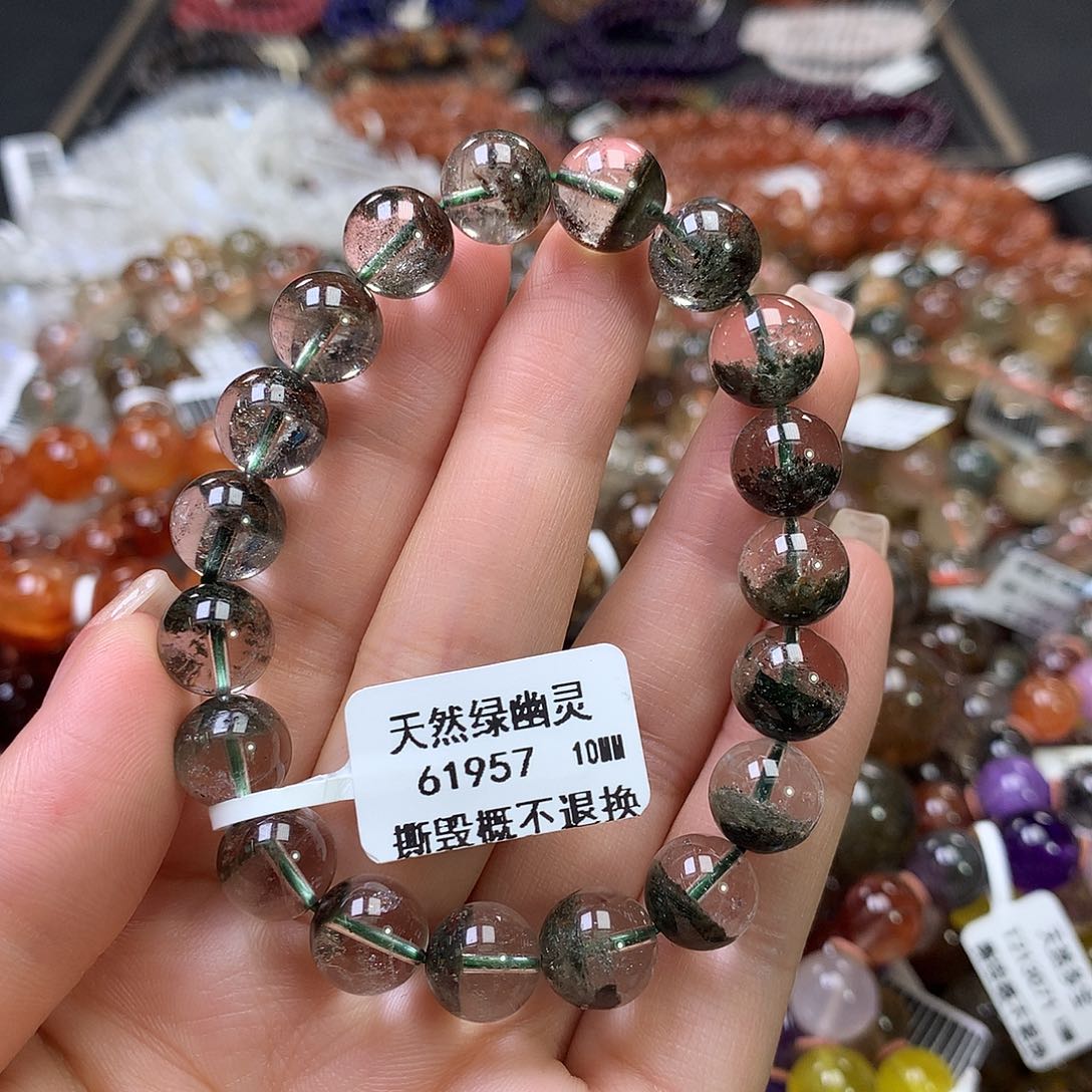 水晶手链未镶嵌，