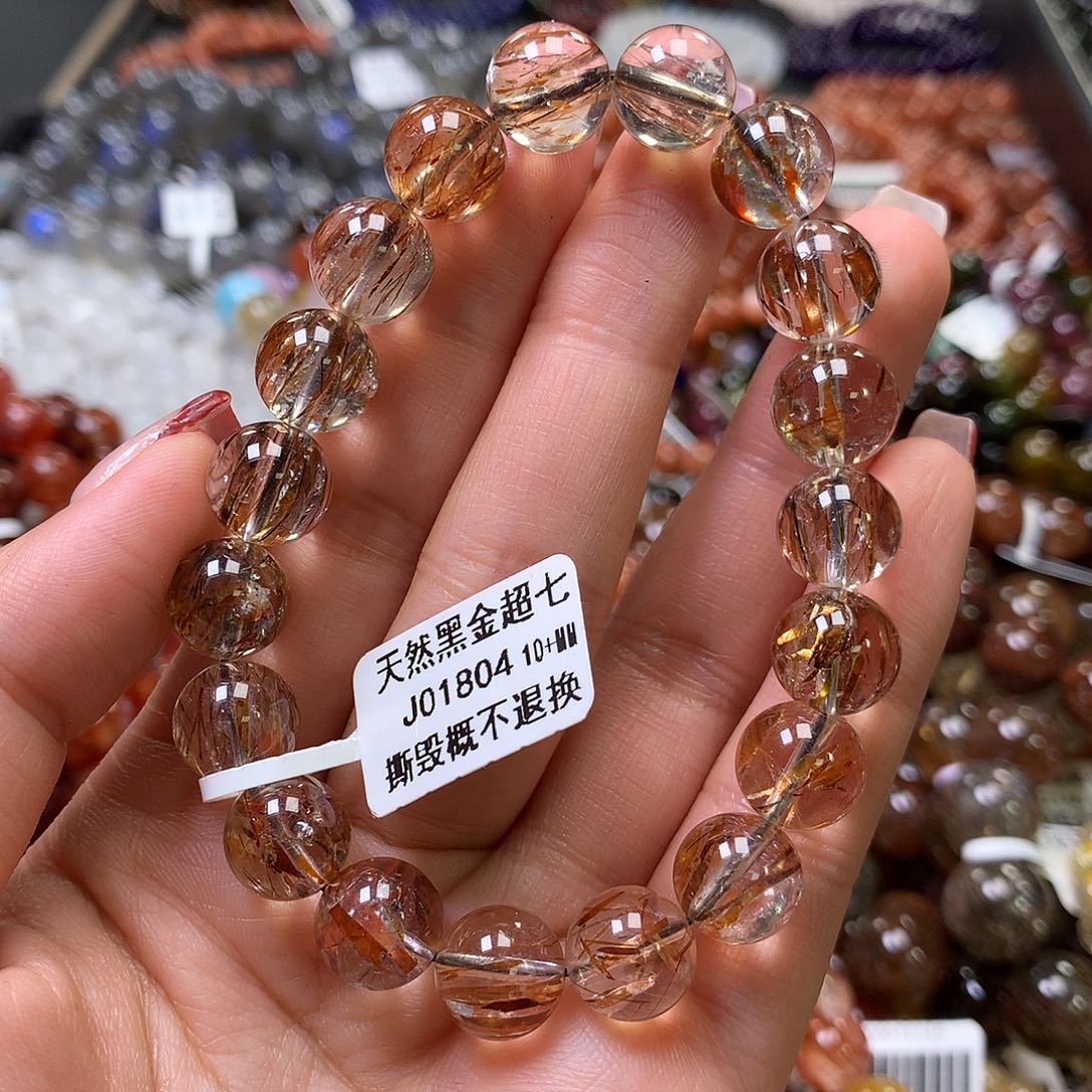 水晶手链未镶嵌，