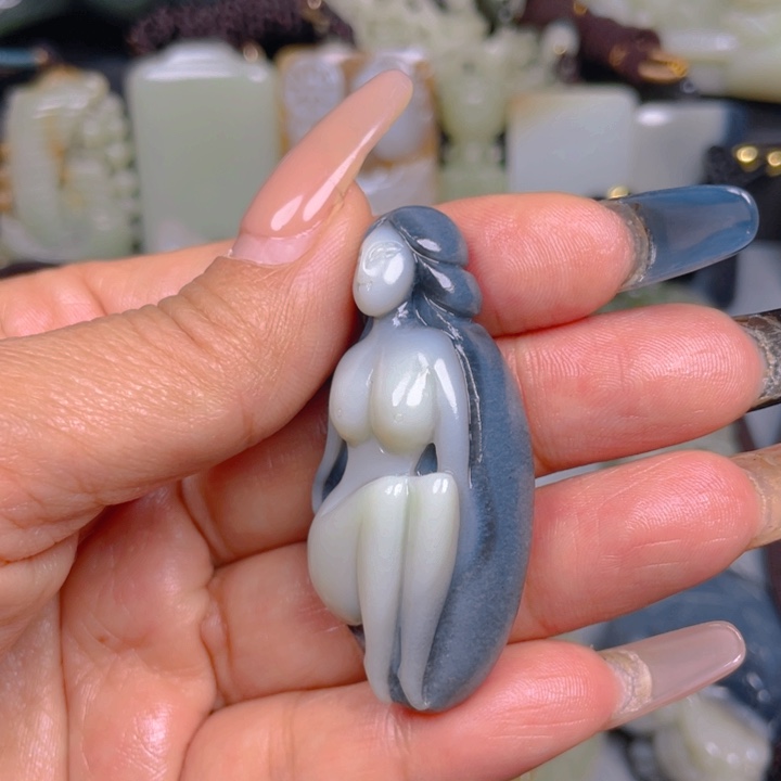 和田玉挂件未镶嵌