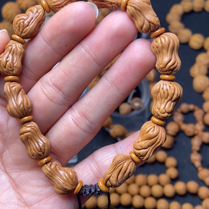 吊坠桃核秦岭龙纹桃核15尺寸