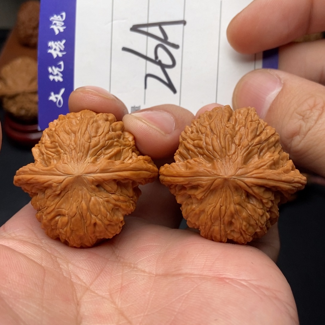 文玩核桃吊坠40磨盘