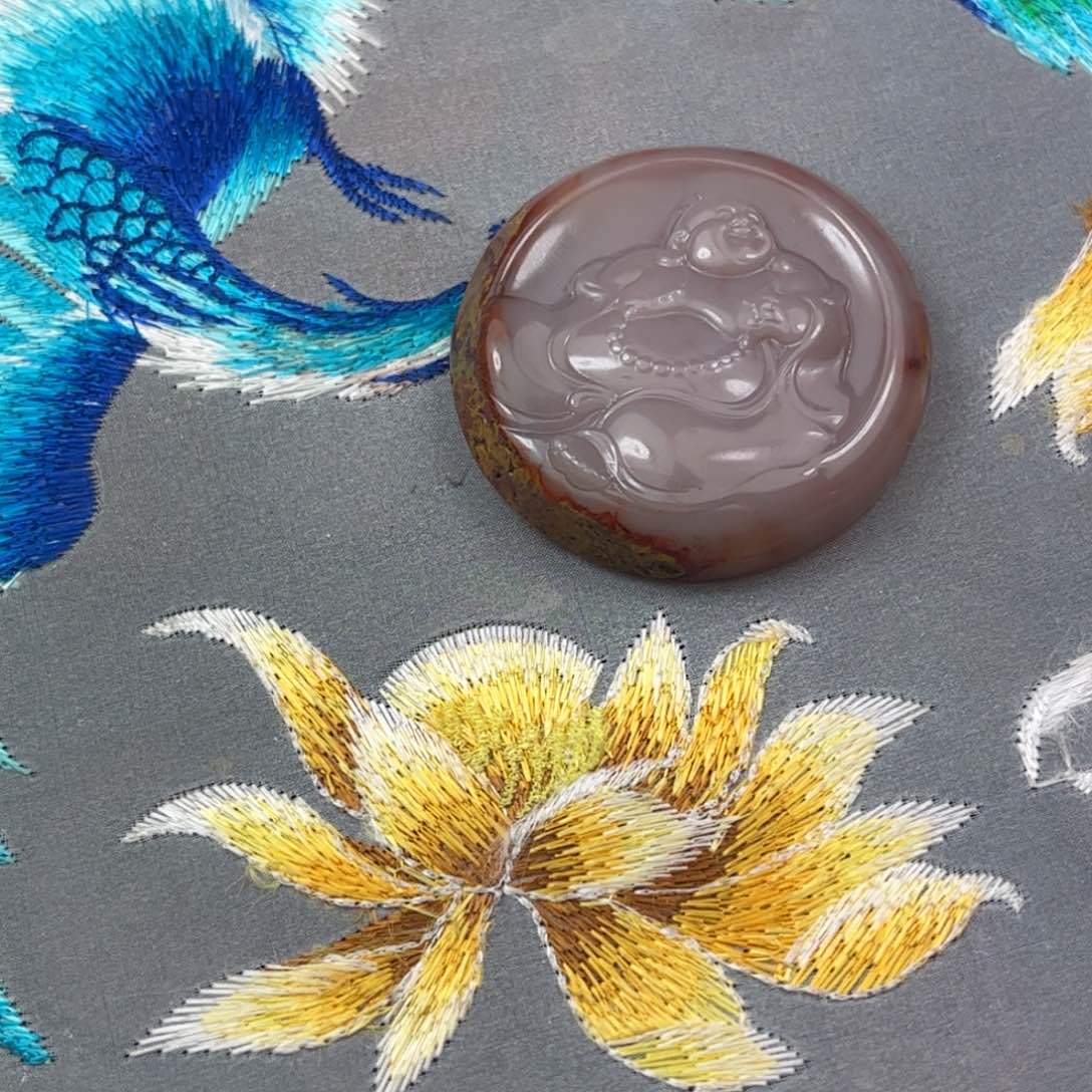 玛瑙/玉髓未镶嵌吊坠(不含链)