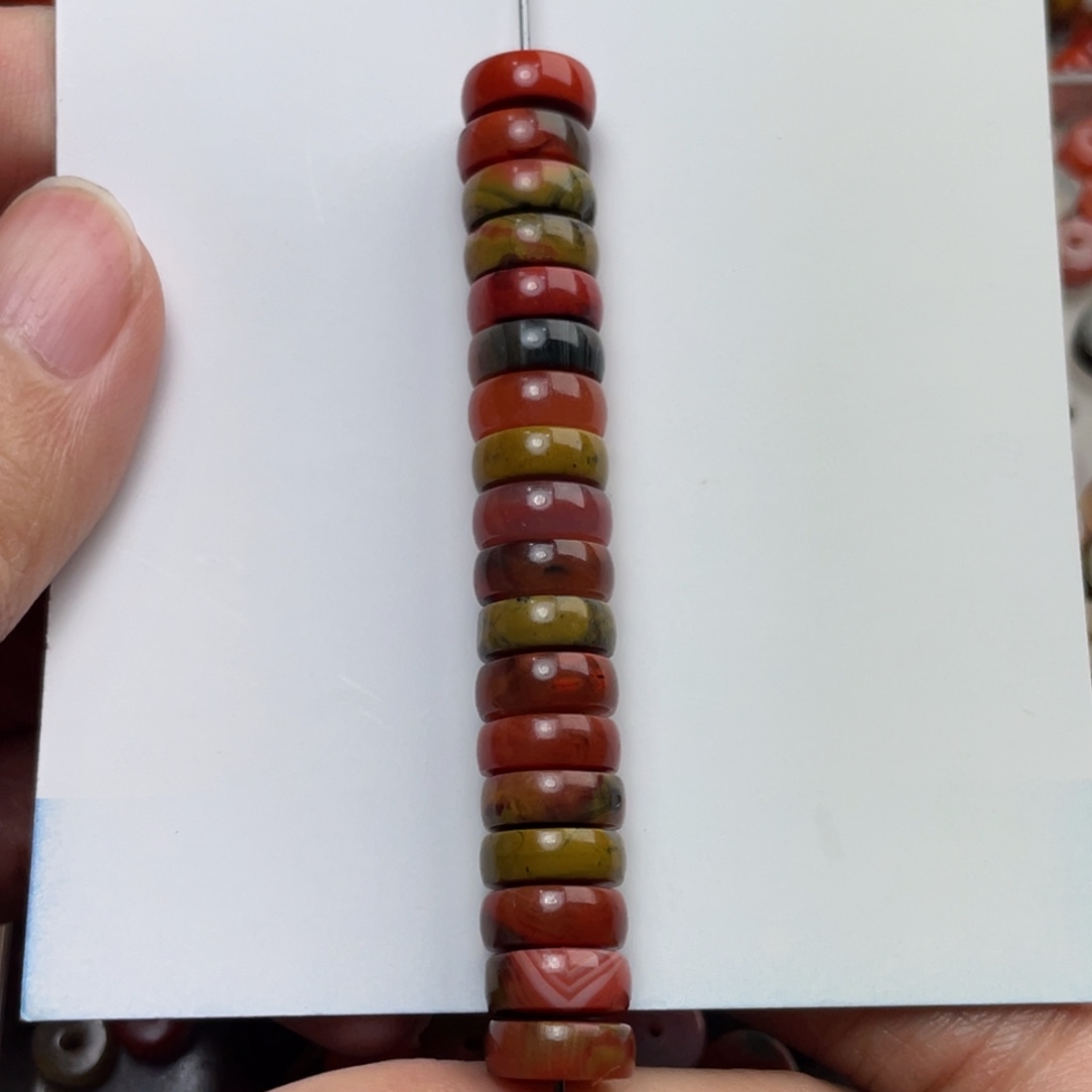 南红玛瑙手链未镶嵌长****发