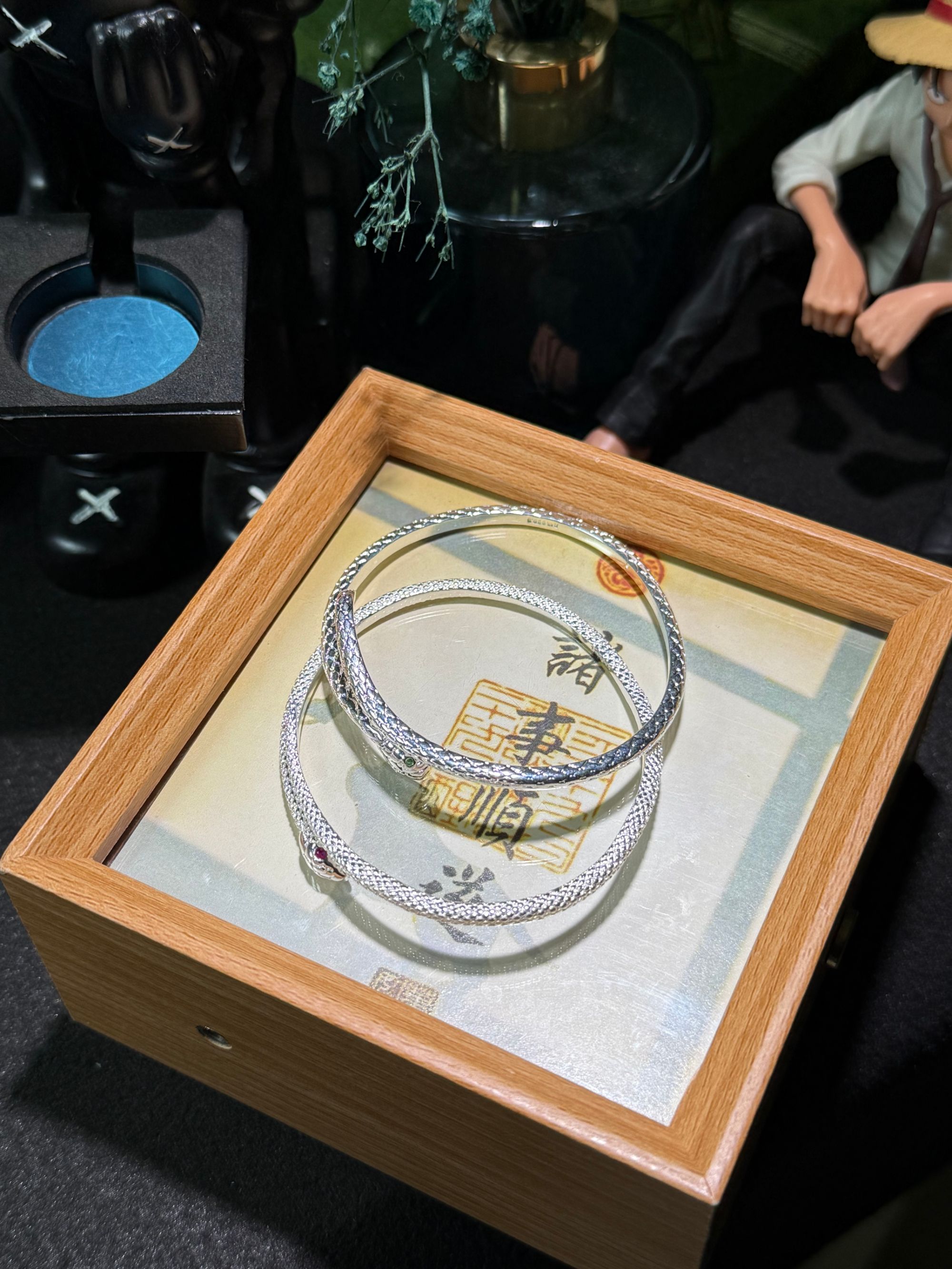 足银银制品 922：12g灵蛇手镯