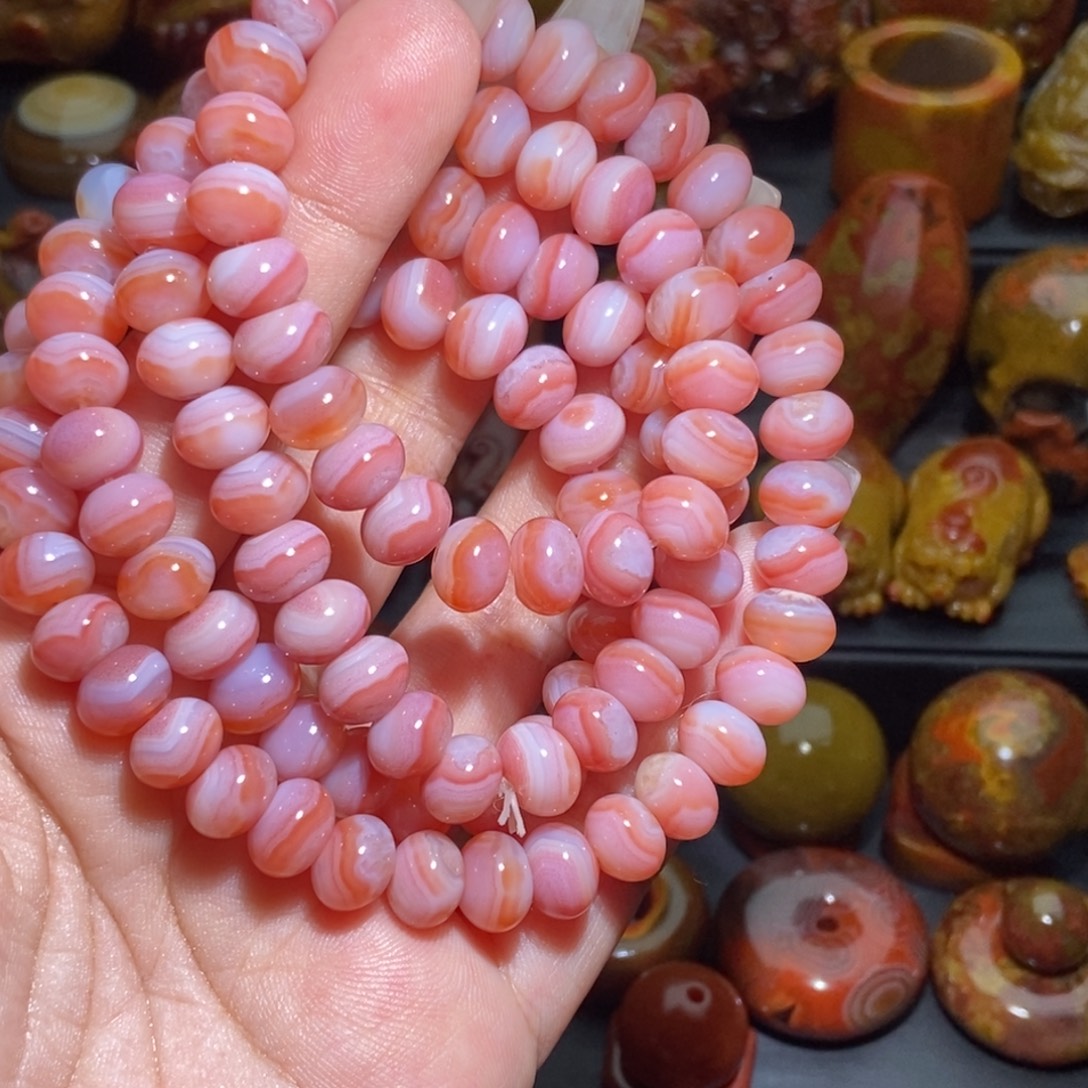 A***g玛瑙/玉髓未镶嵌手串