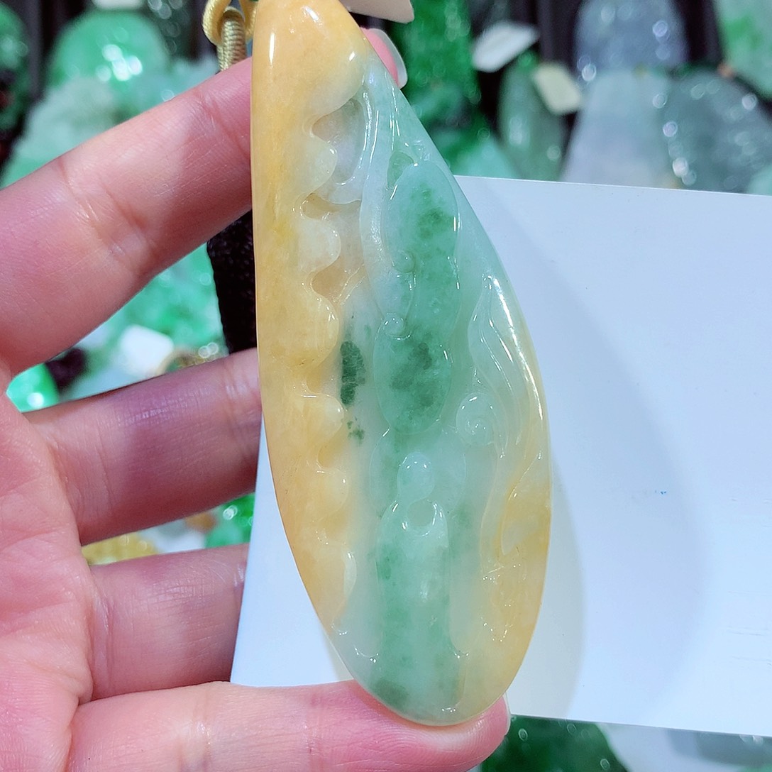 翡翠吊坠(不含链)未镶嵌