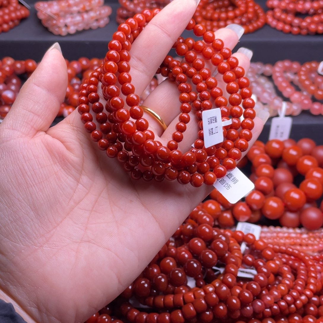 玛瑙/玉髓未镶嵌手链