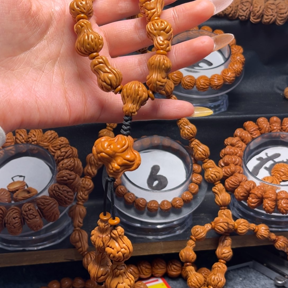 桃核手串你****）桃核单圈